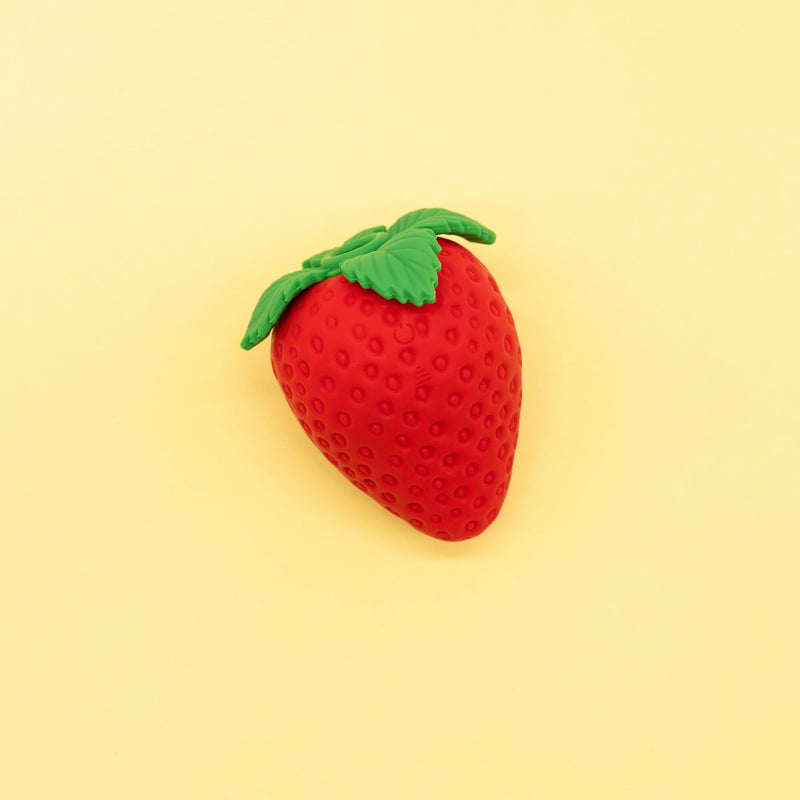 Strawberry Emojibator Suction Vibrator